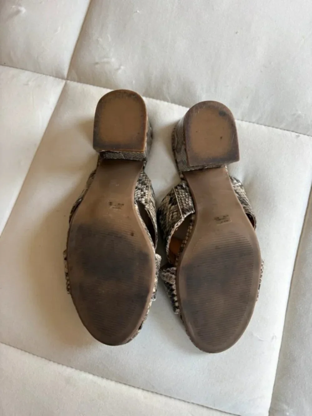 American Eagle Snakeskin Heels